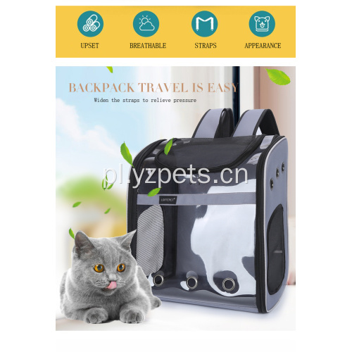 Pet Carry Pack Dog Cat Travel Oddychający plecak